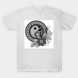 Yin Yang Mandala T-Shirt